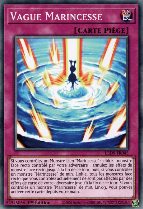 Vague Marincesse - LED9-FR045 - Cartes Yu-Gi-Oh!