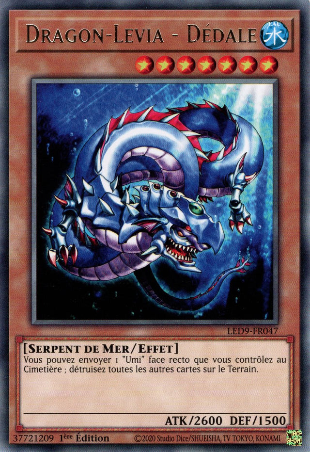 Dragon-Levia - Dédale - LED9-FR047 - Cartes Yu-Gi-Oh!