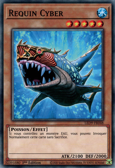 Requin Cyber - LED9-FR048 - Cartes Yu-Gi-Oh!