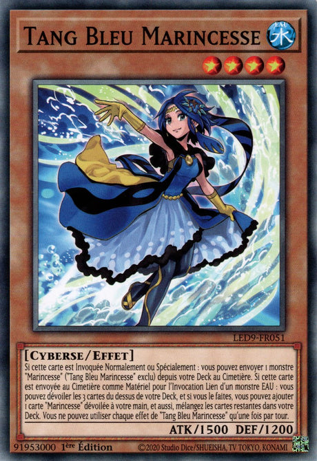 Tang Bleu Marincesse - LED9-FR051 - Cartes Yu-Gi-Oh!