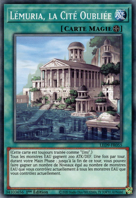 Lémuria, la Cité Oubliée - LED9-FR055 - Cartes Yu-Gi-Oh!