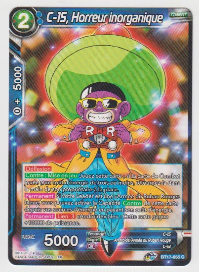 B17-055 C-15, Horreur inorganique - Cartes Dragon Ball Super