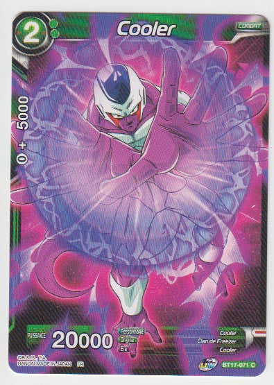 B17-071 Cooler - Cartes Dragon Ball Super