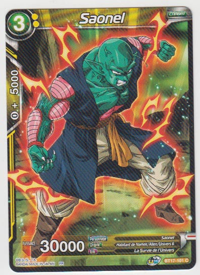 B17-101 Saonel - Cartes Dragon Ball Super