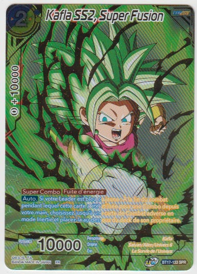 B17-133 SPR Kafla SS2, Super Fusion - Cartes Dragon Ball Super