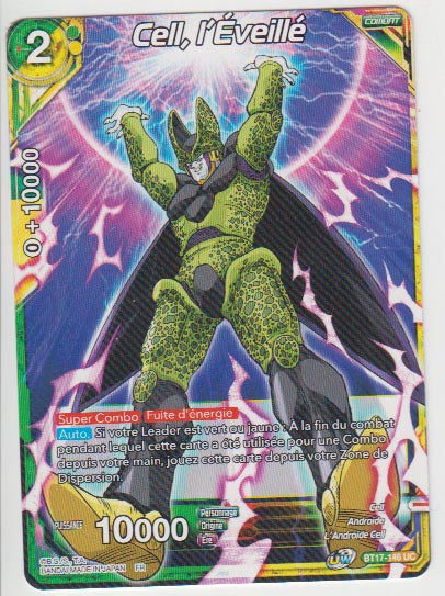 B17-146 Cell, l'Éveillé - Cartes Dragon Ball Super