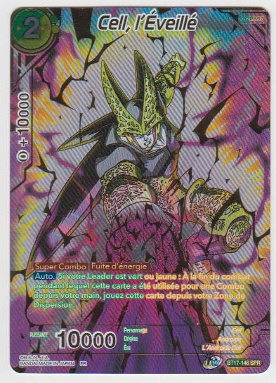 B17-146 SPR Cell, l'Éveillé - Cartes Dragon Ball Super