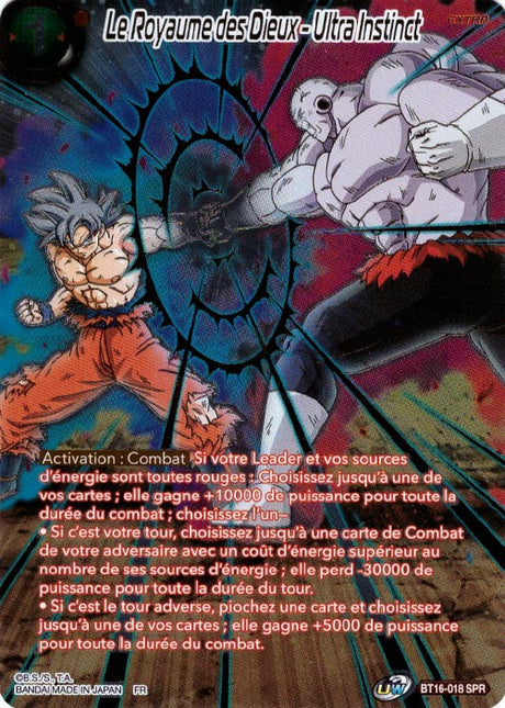 Le Royaume des Dieux - Ultra-Instinct : BT16-018 (V.2 - SPR)