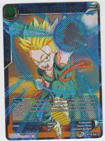 Trunks SS, l'Intercepteur : BT16-032 (R)