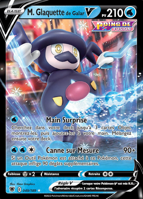 M. Glaquette de Galar V - EB10 049/189 - Astres Radieux SWSH10 - Cartes Pokémon