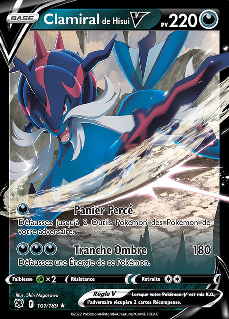 Clamiral de Hisui V - EB10 101/189 - Astres Radieux SWSH10 - Cartes Pokémon