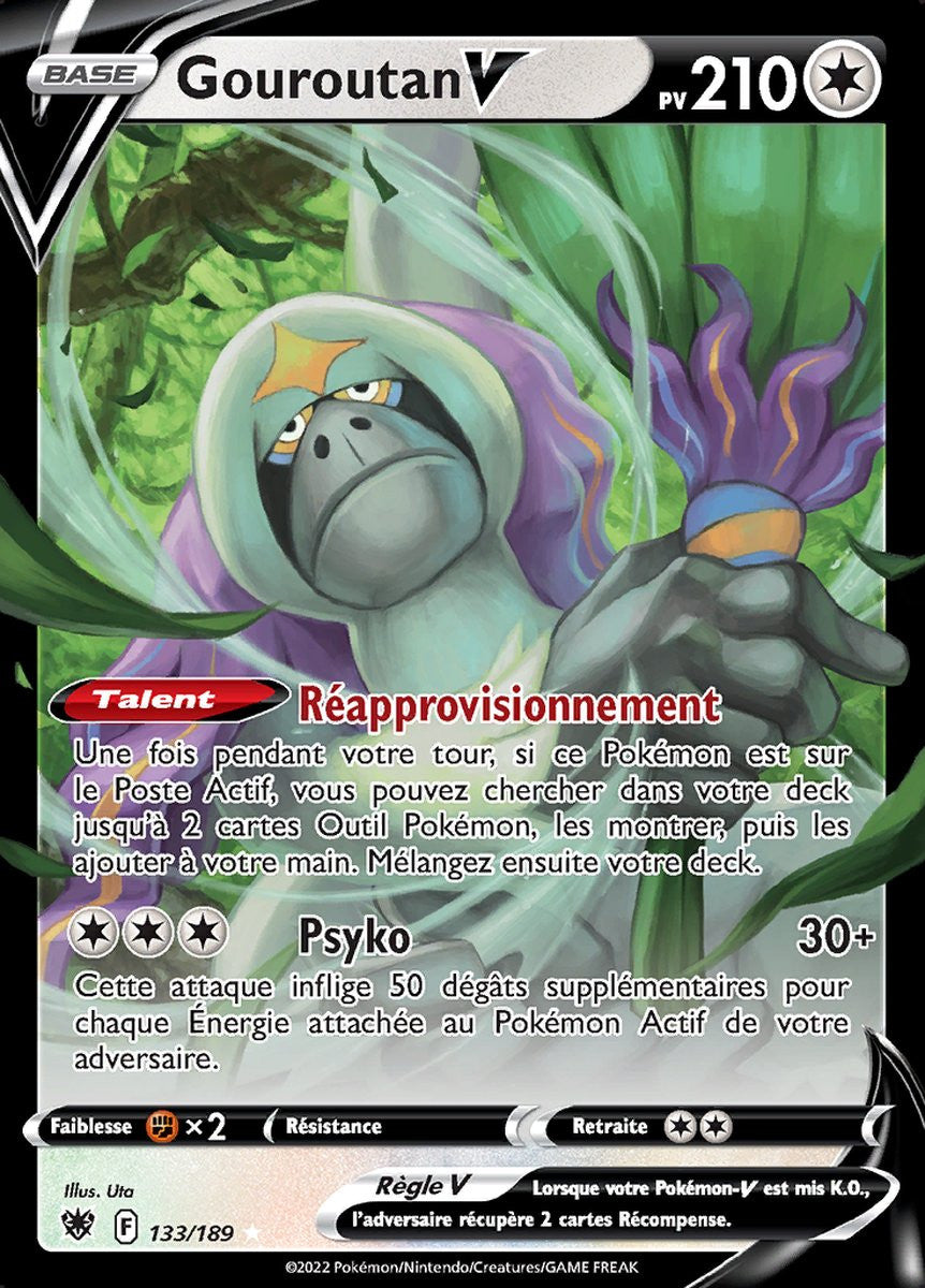 Gouroutan V - EB10 133/189 - Astres Radieux SWSH10 - Cartes Pokémon