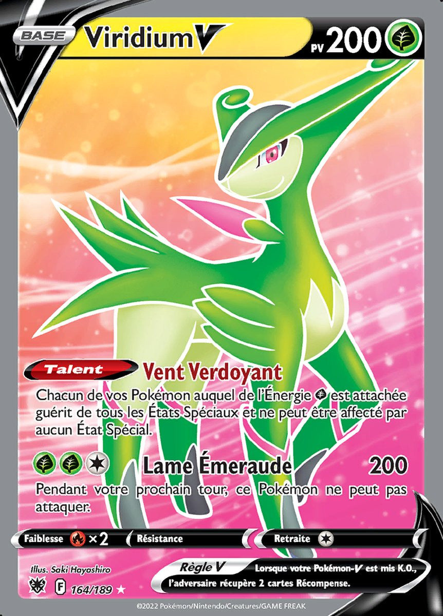 Viridium V - EB10 164/189 - Astres Radieux SWSH10 - Cartes Pokémon