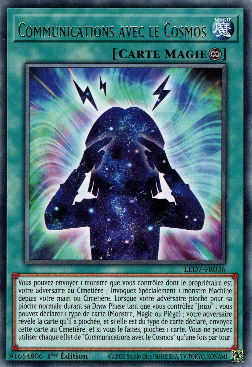 LED7-FR036 Communications avec le Cosmos