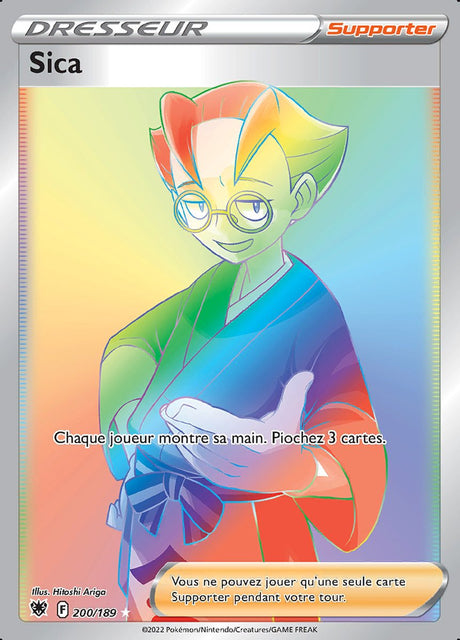 Sica - EB10 200/189 - Astres Radieux SWSH10 - Cartes Pokémon