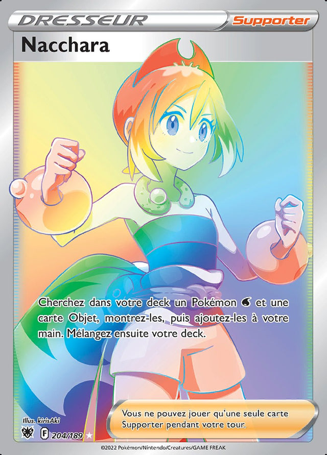 Nacchara- EB10 204/189 - Astres Radieux SWSH10 - Cartes Pokémon