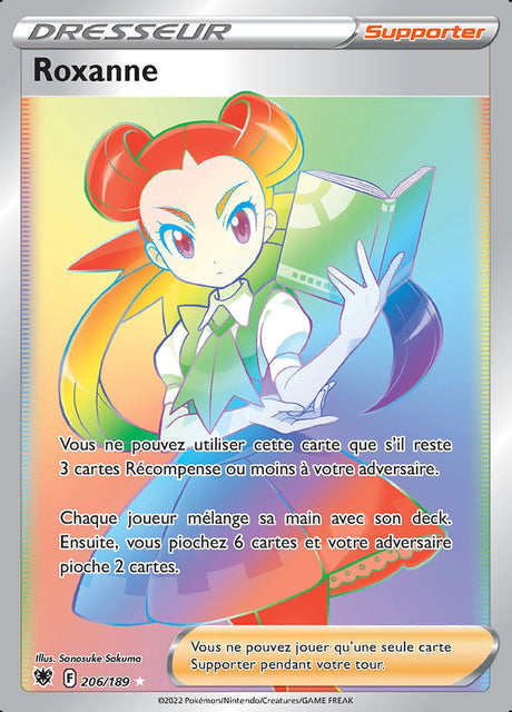 Roxanne - EB10 206/189 - Astres Radieux SWSH10 - Cartes Pokémon