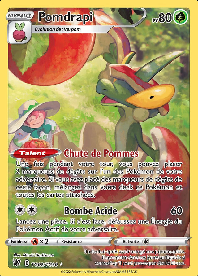 Pomdrapi - EB10 TG02/TG30 - Astres Radieux SWSH10 - Cartes Pokémon