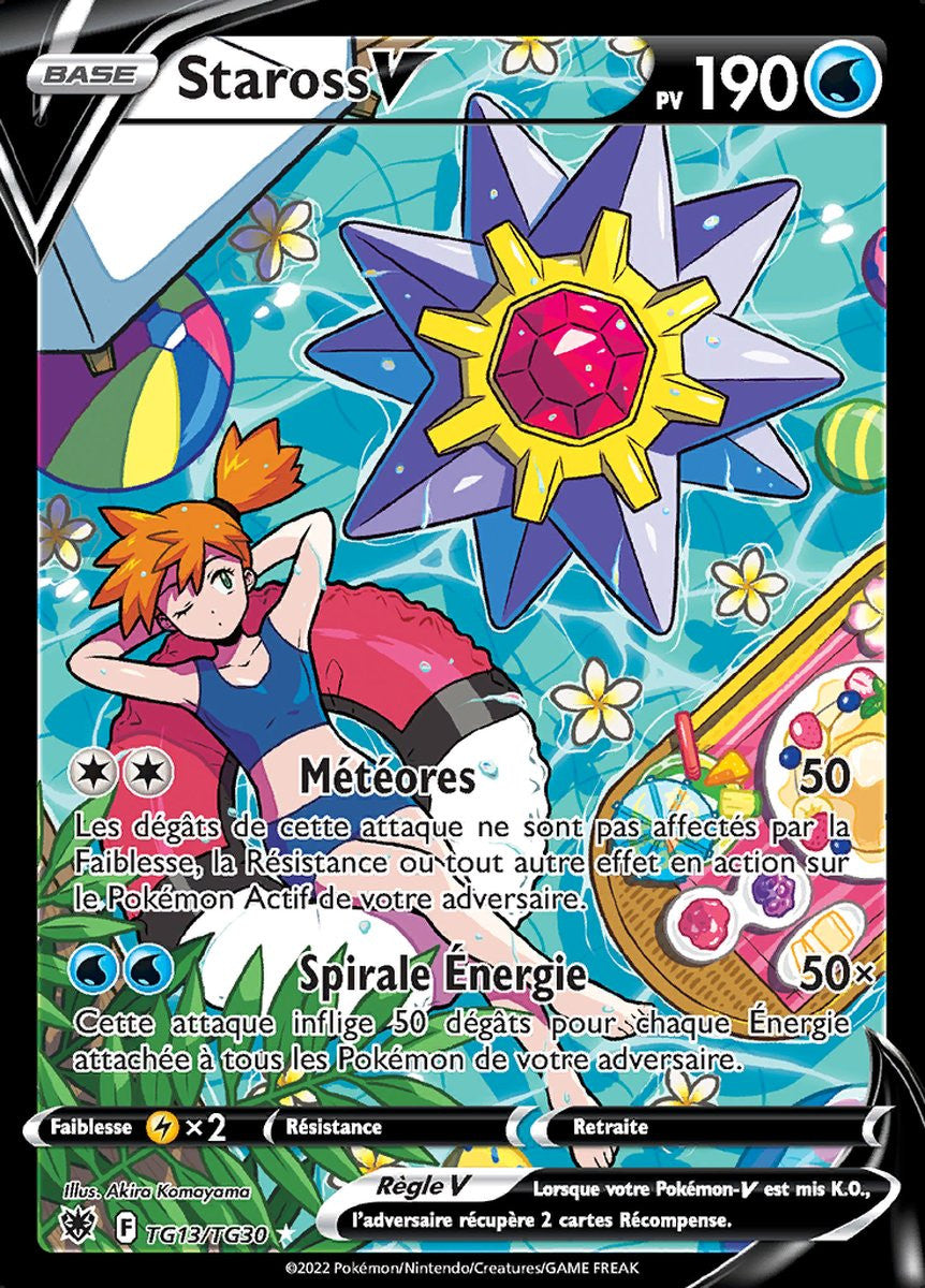 Staross V - EB10 TG13/TG30 - Astres Radieux SWSH10 - Cartes Pokémon