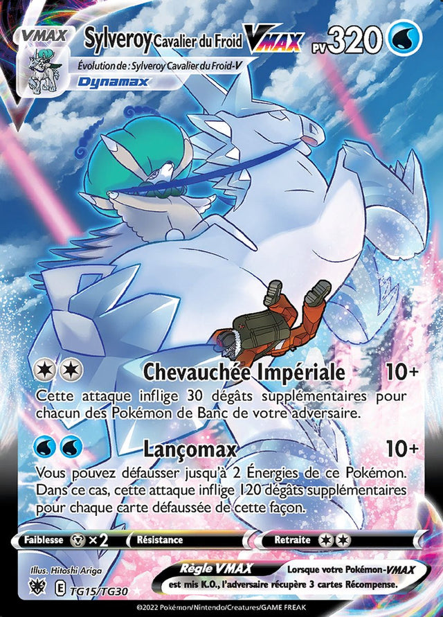 Sylveroy Cavalier du Froid VMAX - EB10 TG15/TG30 - Astres Radieux SWSH10 - Cartes Pokémon