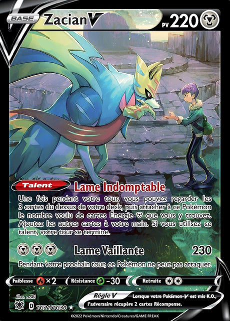 Zacian V - EB10 TG21/TG30 - Astres Radieux SWSH10 - Cartes Pokémon