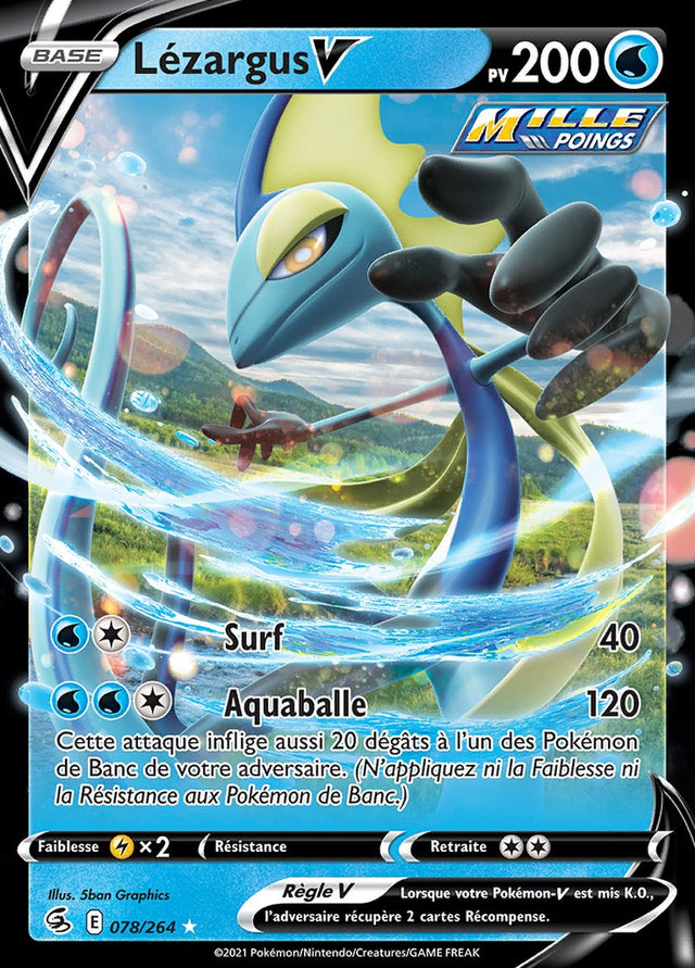 Lézargus V - EB08 078/264 - Poing de Fusion SWSH08 - Cartes Pokémon