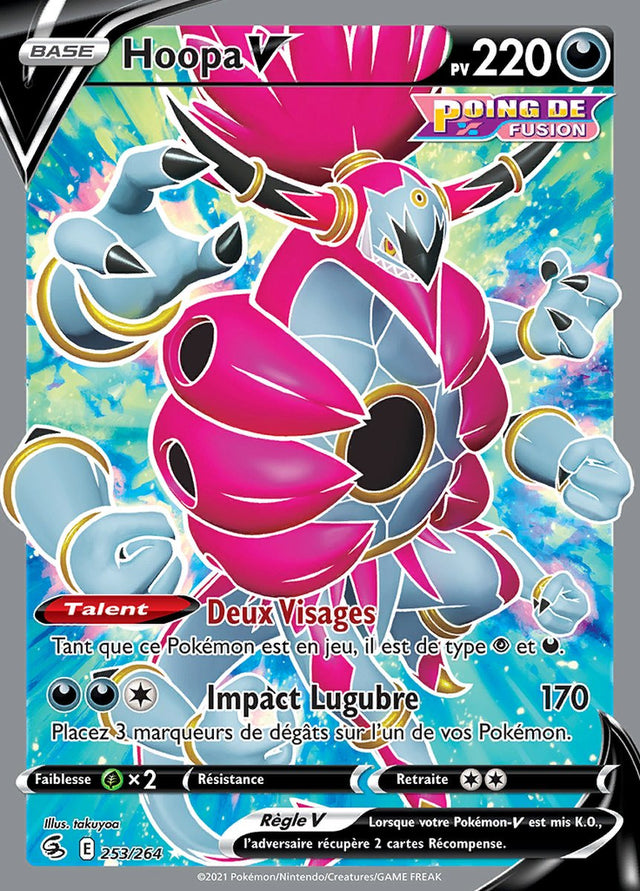 Hoopa V - EB08 253/264 - Poing de Fusion SWSH08 - Cartes Pokémon