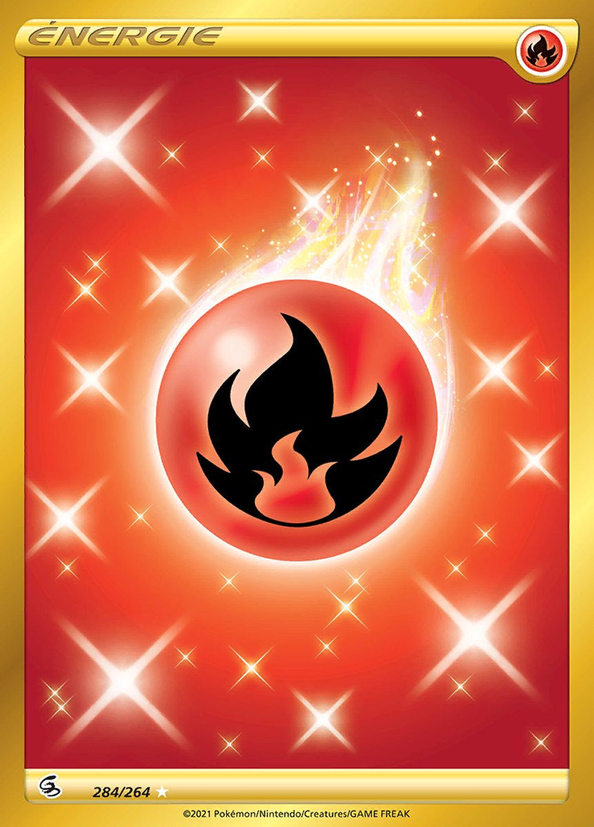 Énergie Feu - EB08 284/264 - Poing de Fusion SWSH08 - Cartes Pokémon
