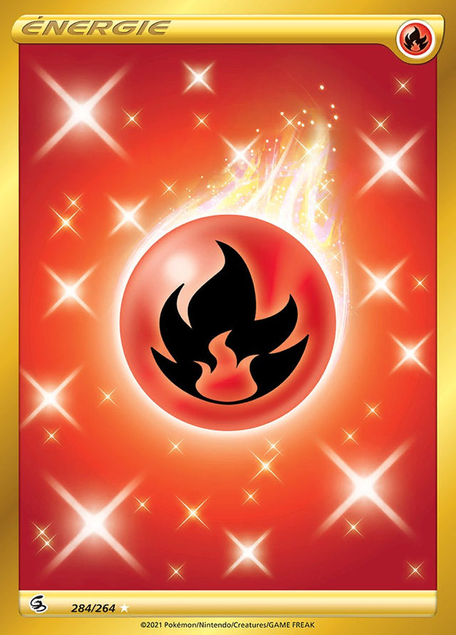 Énergie Feu - EB08 284/264 - Poing de Fusion SWSH08 - Cartes Pokémon