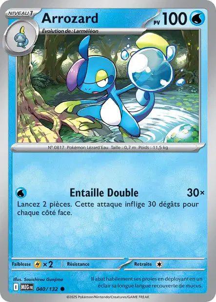 Arrozard (MEG 040/132) - Méga-Évolutions - Carte Pokémon ME01