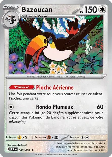 Pokémon - ME05 Nuit Noire - Bazoucan (PBL 068/084)