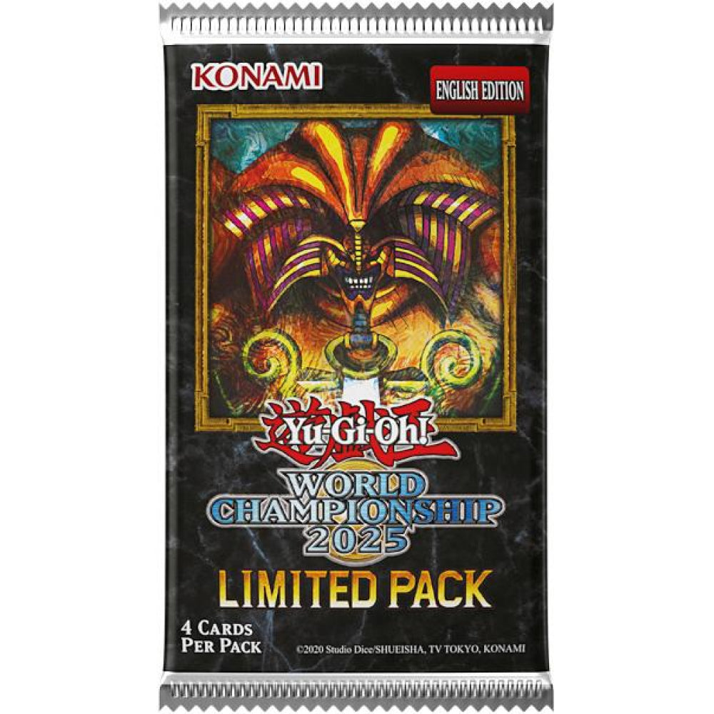 Yu-Gi-Oh! Booster de 4 cartes World Championship 2025 : Limited Pack - DracauGames