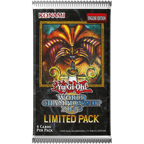Yu-Gi-Oh! Booster de 4 cartes World Championship 2025 : Limited Pack - DracauGames