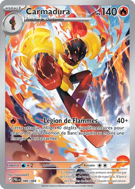 Pokémon - ME05 Nuit Noire - Carmadura (PBL 086/084)
