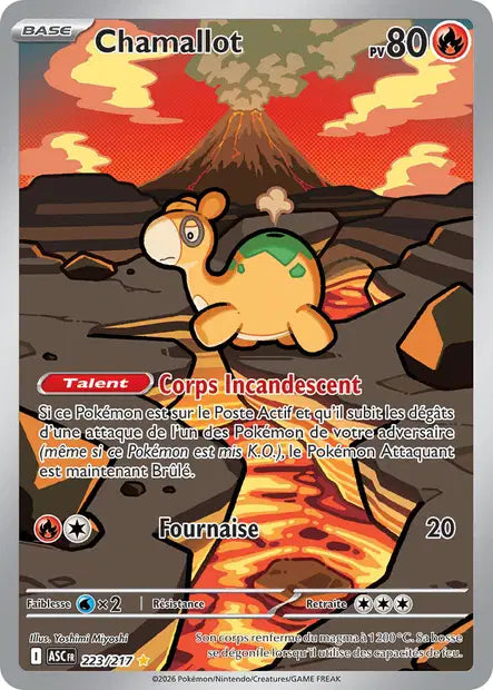 Chamallot (ASC 223/217) - ME02.5 Héros Transcendants - Carte Pokémon