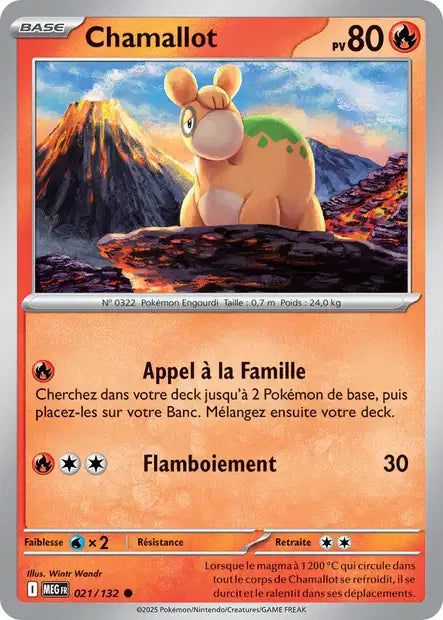 Chamallot (MEG 021/132) - Méga-Évolutions - Carte Pokémon ME01