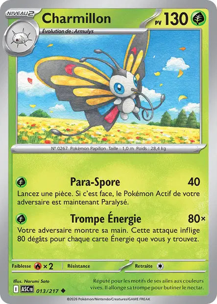 Charmillon (ASC 013/217) - ME02.5 Héros Transcendants - Carte Pokémon