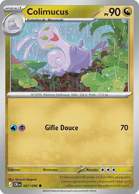 Colimucus (CRI 067/086) - ME04 Chaos Ascendant - Carte Pokémon - DracauGames