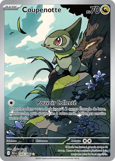 Coupenotte (BLK 145/086) - Foudre Noire - Carte Pokémon EV10.5