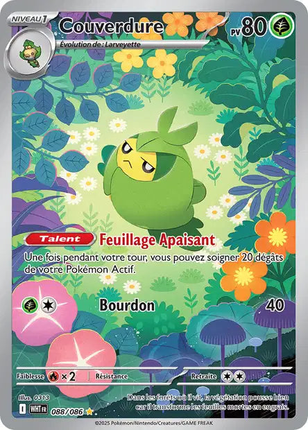 Couverdure (WHT 088/086) - Flamme Blanche - Carte Pokémon EV10.5