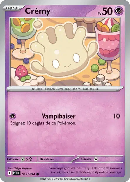 Crèmy (PFL 043/094) - ME02 Flammes Fantasmagoriques - Carte Pokémon