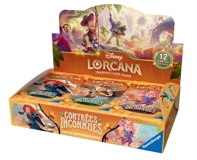 [08-05-2026] Disney Lorcana TCG - Display 24 Boosters Chapitre 12 : Contrées Inconnues - DracauGames