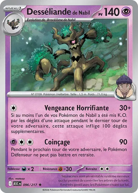Desséliande de Nabil (ASC 096/217) - ME02.5 Héros Transcendants - Carte Pokémon