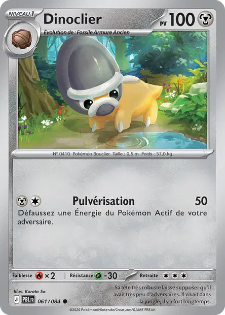 Pokémon - ME05 Nuit Noire - Dinoclier (PBL 061/084) - DracauGames