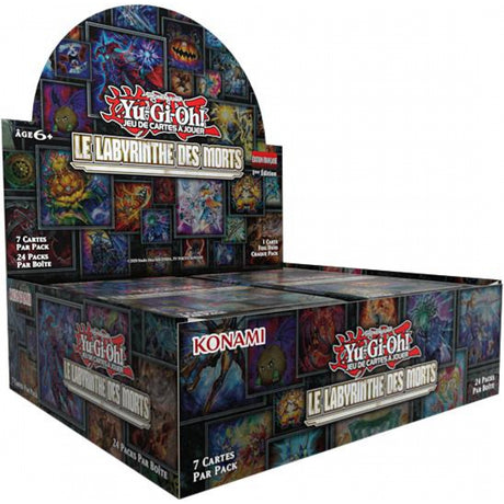 Yu-Gi-Oh! Display de 24 boosters : Le Labyrinthe des Morts - DracauGames