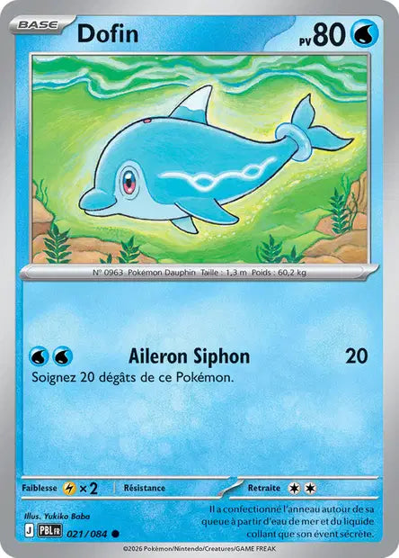Pokémon - ME05 Nuit Noire - Dofin (PBL 021/084)
