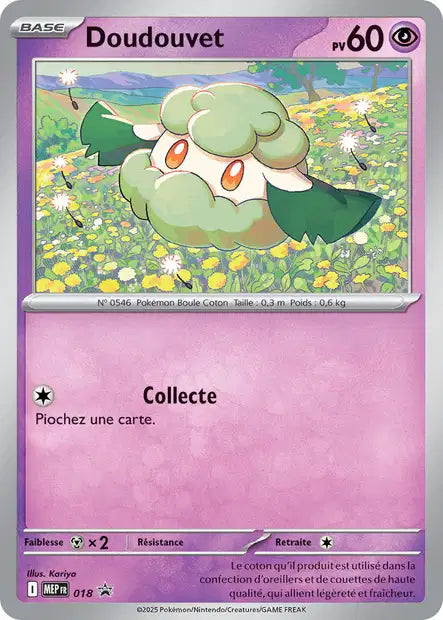Doudouvet (MEP 018) - Promo Méga-Évolution - Carte Pokémon