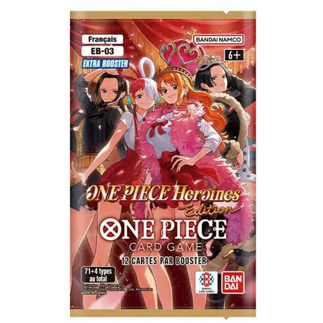 [FR] One Piece - Extra Booster de 12 cartes EB03 : Heroines Edition - DracauGames