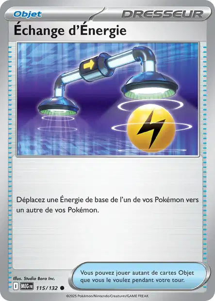 Échange d'Énergie (MEG 115/132) - Méga-Évolutions - Carte Pokémon ME01