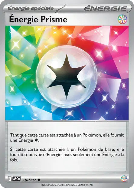 Énergie Prisme (ASC 216/217) - ME02.5 Héros Transcendants - Carte Pokémon